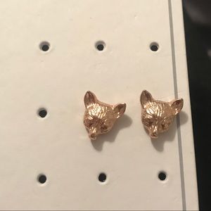 Fox Stud Earrings